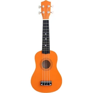 Moon AU02OR Soprano Ukulele (Turuncu Renk Çantalı)