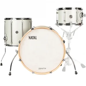 NATAL KZN-TR-SIS Zenith Silver Frost 3 Parça (22B/12T/16F) Akustik Davul Seti