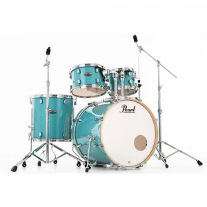PEARL DMP925S/C884 Decade Maple  Ice Mint 5 Parça (22B/10T/12T/16F/14S) Aksamlı Akustiik Davul Seti