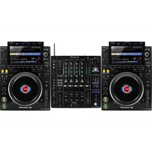 PIONEER DJ SETUP SET1| ALPHATHETA CDJ-3000 + DJM-A9 Mikser Seti (hardcase hariç)