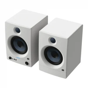 PreSonus Eris 5 BT MK II ( Beyaz ) Bluetooth Bluetooth 5.0 / 5.25 aktif stüdyo monitor (Çift)