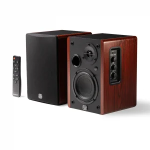 PreSonus Eris Accent BT Yeni Nesil, Bluetooth destekli, Bookshelf monitor - 4" Aktif, ahşap panelli (Çift)