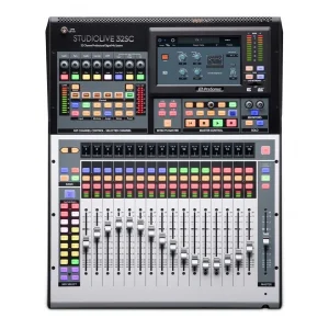 PreSonus StudioLive 32SC 16 preamp, yeni nesil dijital mixer (16 Fader / 40 Miks Kanal)
