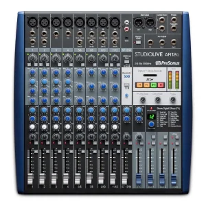 PreSonus StudioLive AR12c USB USB-C bağlantılı 12 Kanal Hibrit mixer / ses kartı / recorder