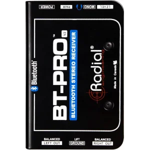 Radial BT-Pro V2 2-Kanal Aktif Direct Box ve Bluetooth Alıcısı
