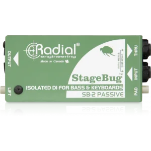 Radial SB-2 Passive Bas-akustik ve Klavye için pasif Di-box