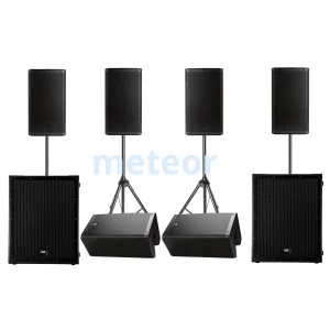 RCF SET-016 Profesyonel Hoparlör Sistemi, 6 x ART912A + 2 x SUB 8004 Toplam 17600 watt, 500 Kişi, Canlı Müzik, Tören Alanı, Mini Konser, Düğün Salonu