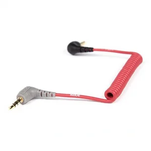 RODE SC7 VideoMic Go ve Video Microyu iPhone veya iPad gibi TRRS uyumlu cihazlar için yüksek kaliteli patch ara kablo