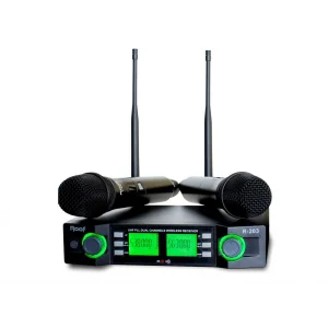 ROOF R203-EE Çift EL Kablosuz Mikrofon Seti