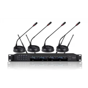 Roof R214M 4 Kürsü Mikrofonlu Kablosuz Set