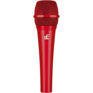 sE Electronics sE V7 Dinamik Vokal Mikrofon (Kırmızı)