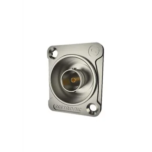 SEETRONIC SBB75DFGX 75Ω UHD BNC Soket (Panel Montajlı, Grounded, D-Size)