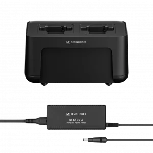 Sennheiser CHG 70N-C + PSU KIT Ağ Şebekeli Çift Yuvalı Şarj İstasyonu for EW-DX SKM, SK or BA 70