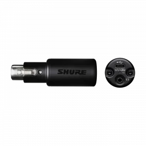 Shure MVX2U – XLR/USB-C Dijital Ses Arayüzü: Mikrofonunuzu USB ile Bilgisayara Bağlayın