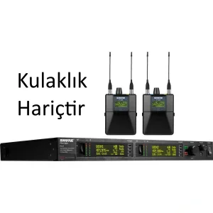 SHURE PSM 1000 Kablosuz in-Ear Monitör Seti (Kulaklık İlave Ediniz)