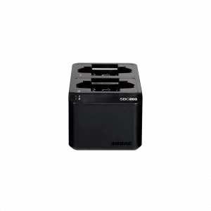 Shure SBC203 Çift Yuvalı Şarj İstasyonu for SLX-D Transmitter için