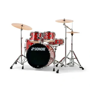 Sonor AQX Studio 20 Akustik Davul Seti (Red Moon Sparkle)