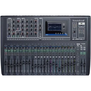 Soundcraft SI-IMPACT 32 Kanal Dijital Mikser, 32 in 16 out