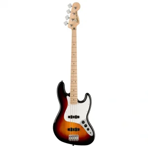 Squier Affinity Jazz Bass Akçaağaç Klavye 3 Tone Sunburst Bas Gitar