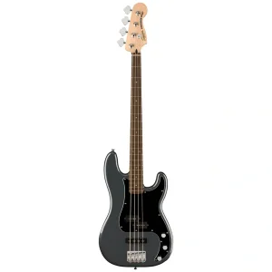 Squier Affinity Precision Bass PJ Laurel Klavye Charcoal Frost Metallic Bas Gitar