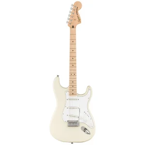 Squier Affinity Stratocaster Akçaağaç Klavye Olympic White Elektro Gitar