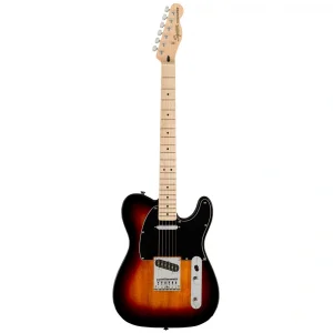 Squier Affinity Telecaster Akçaağaç Klavye 3 Tone Sunburst Elektro Gitar