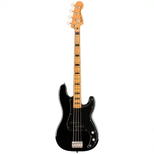 Squier Classic Vibe 70s Precision Bass Akçaağaç Klavye Black Bas Gitar