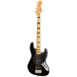 Squier Classic Vibe 70s Jazz Bass V Akcaagac Klavye Black Bas Gitar