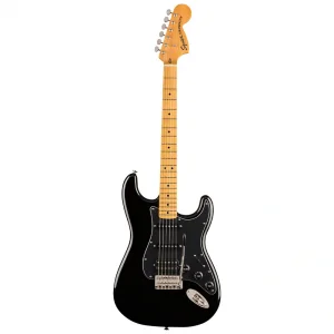 Squier Classic Vibe 70s Stratocaster HSS Akcaagac Klavye Black Elektro Gitar