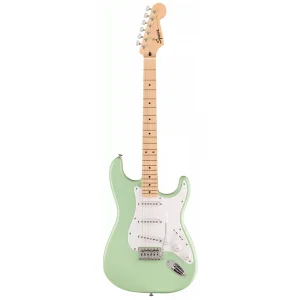 Squier FSR Sonic Stratocaster Akçaağaç Klavye WPG Surf Green Elektro Gitar