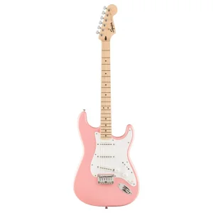 Squier FSR Sonic Stratocaster HT Akçaağaç Klavye WPG Shell Pink Elektro Gitar