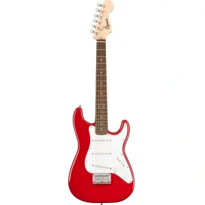 Squier Mini Strat Laurel Klavye Dakota Red Elektro Gitar