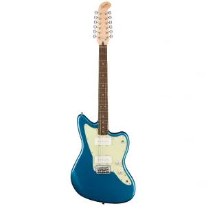 Squier Paranormal Jazzmaster XII Laurel Klavye MPG Lake Placid Blue Elektro Gitar
