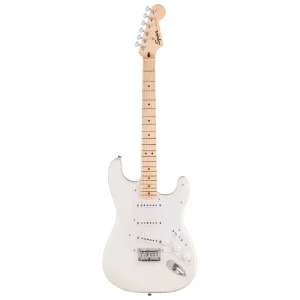 Squier Sonic Stratocaster Hard Tail Akçaağaç Klavye Arctic White Elektro Gitar