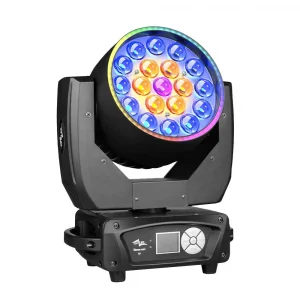 SSP Deron 19QZ V2 19x10W Zoomlu Wash Moving Head Robot