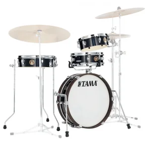 TAMA LJK48P-HBK Club-JAM Pancake Hairline Black 4 Parça (18B/10T/13F/12S) Akustik Davul Seti
