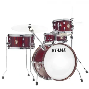 TAMA LJL48H4-SBE Club JAM Satin Burgundy Elm 4 Parça (18B/10T/14F/13S) Aksamlı Akustik Davul Seti