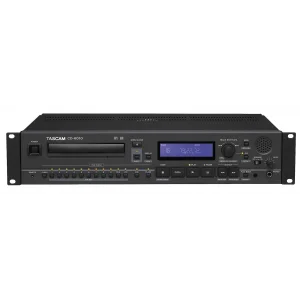 Tascam CD-6010 Prof.Broadcast CD-PLayer, 2U and Tray type CD