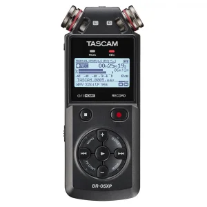 Tascam DR-05XP 32 bit float, handheld stereo recorder