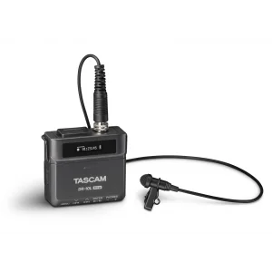 Tascam DR-10L PRO Dijital Ses Kaydedici With 32 Bit recording, Yaka Mikrofonu.Remotecontrol and Timecode Sync via optional AK-BT1