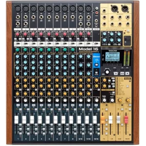 Tascam MODEL 16 14-Kanal Analog Mikser with 16-Track Dijital Kaydedici