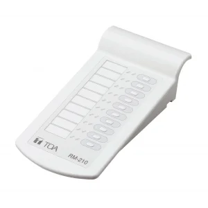 TOA RM-210S ilave 10 zone Anons genişletici Tuş Takımı