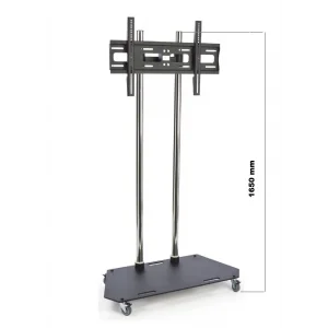 Ultimate MON9127 Taşınabilir Tekerli Monitör Standı 55 60 65 75 85