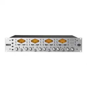Universal Audio 4-710D 4 Kanal Tone Blending Tüp Mikrofon Preamp + Compressor