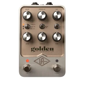 Universal Audio UAFX Golden Reverberator Pedal Vintage Reverb Stompbox