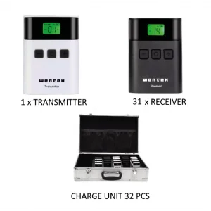 TRS32 1+31 Tur Rehber sistemi seti, Şarj & Taşıma Çantalı