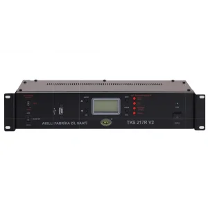 West TKS217R-V2 Programlanabilir Otomatik mesaj Anons, Zil, Siren, MP3/USB