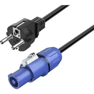 Meteor 35593 3-metre Powercon Kablo 220V 3x1.5mm