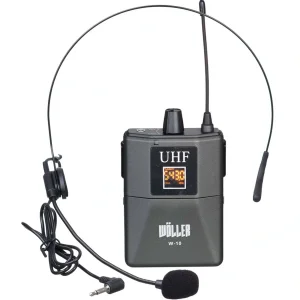 Wöller W-10Y Beltpack Transmitter + Headset Mikrofon W-1540 ve W-1230 uyumlu