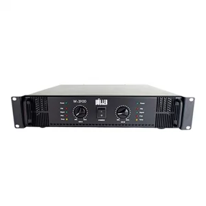 Wöller W-2900 2x500W/100V Power Amplifier